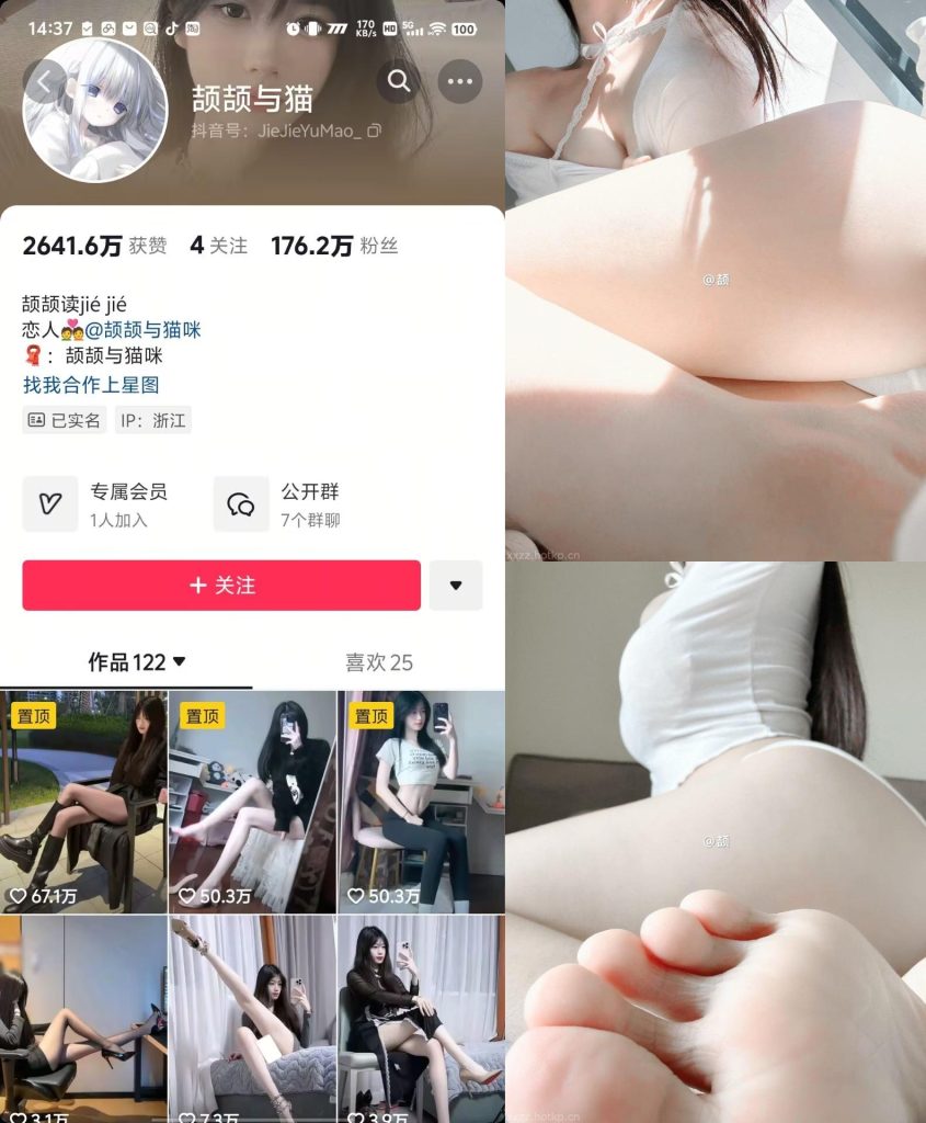 #颉颉与猫 微密圈 NO.012期 【23P1V】 12.5 更-微秘空间